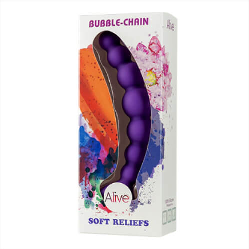 Alive Bubble-Chain Silicone Beaded Anal Beads